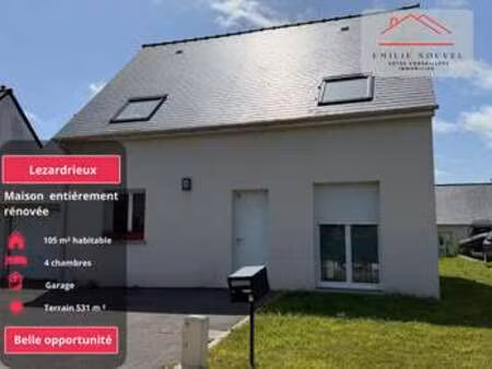 vente maison à lézardrieux (22740) : à vendre / 106m² lézardrieux
