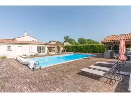 character charentaise property over 280m² of outbuildings ground-floor bedroom suite pool.
