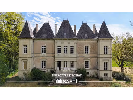 vente maison 12 pièces 333 m² neuillé (49680)