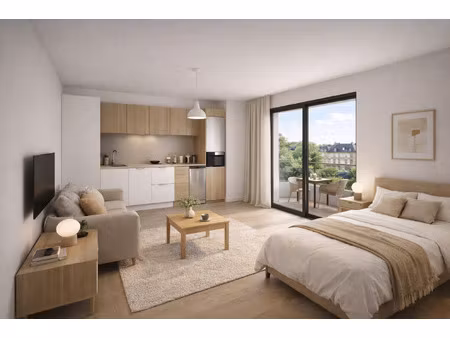 vente appartement 1 pièce 26 m² nancy (54000)