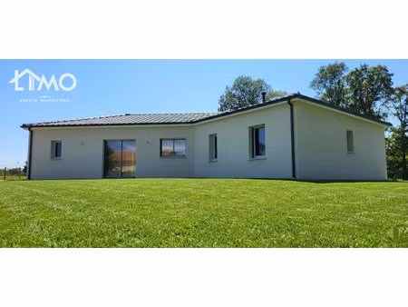 maison neuve de plain-pied 110 m² aux normes pmr sur une parcelle de 1772 m²