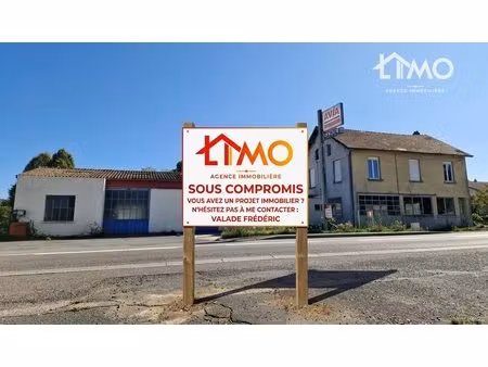 beau potentiel de rénovation de 394 m² au sol comprenant une ancienne maison et un...