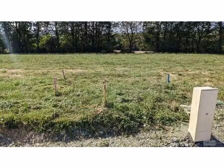 terrain constructible viabilisé à vendre