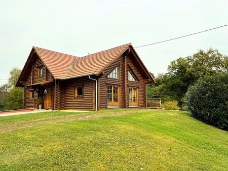 maison en rondins finlandais – 5 pièces – un véritable havre de paix au cœur de la nature