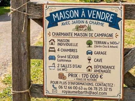 maison à vendre