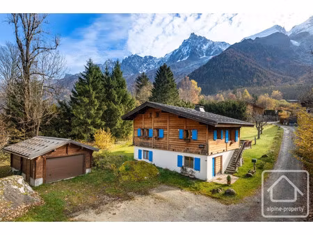 chalet de luxe à vendre dans le quartier les bossons les moussoux