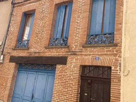 maison de ville avec jardin et garage