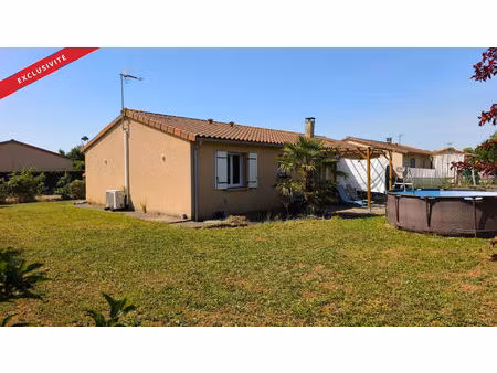 pavillon 3 chambres 74m² château-larcher