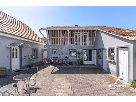 haguenau | maison 77 60 m² | dépendance sur 2 niveaux | garage | 2 cours | beau potentiel