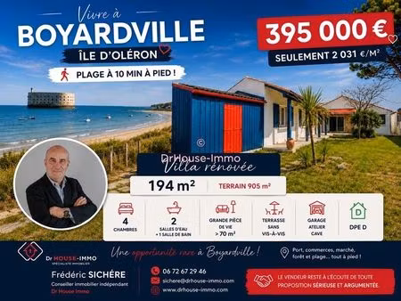 charmante villa 194 m² proche de l'océan