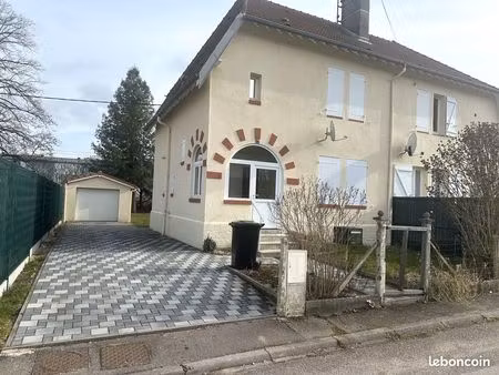 maison individuelle 4 pièces avec jardin  garage et terrasse – nomexy