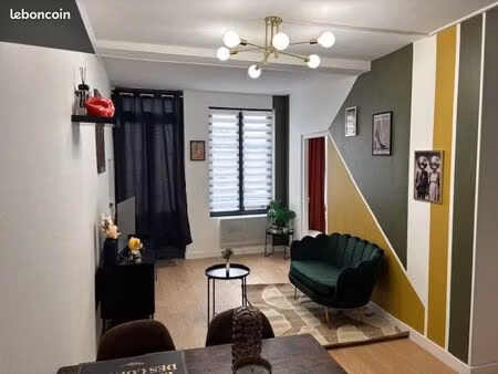 t2 meublé 34 m² avec terrasse et spa privatif – centre-ville de limoges