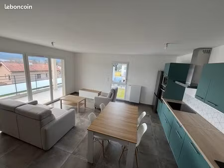 ? appartement t3 meublé – résidence récente 2024 – saint-just-chaleyssin centre
