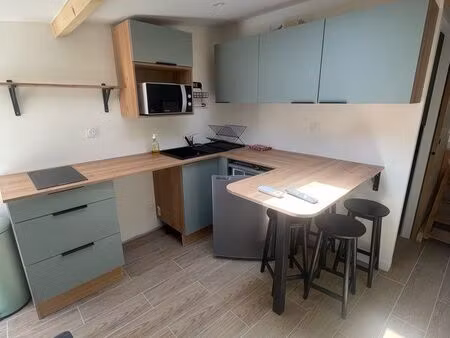 location studio indépendant avec extérieur