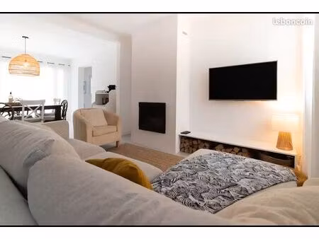 maison t5 + studio + piscine