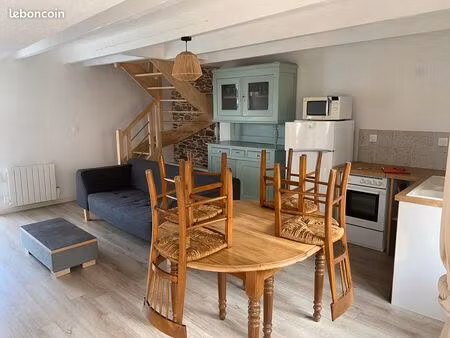 location meublée 2 chambres avec jardin