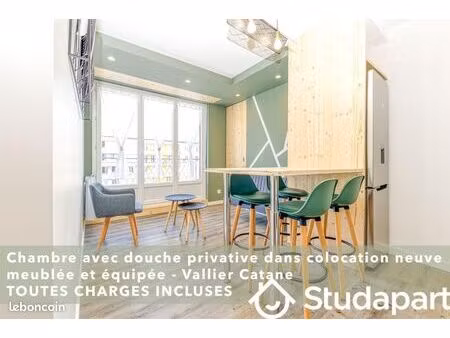 chambre 1 pièce 13 m²