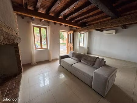 maison de village meublée de 100 m²