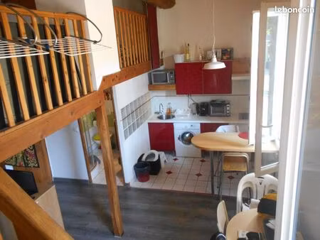 studio 36m² (25 m² carrez + 11 m² utiles)