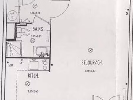 location appartement t1 à lyon 3e (69003) : à louer t1 / 35m² lyon 3e