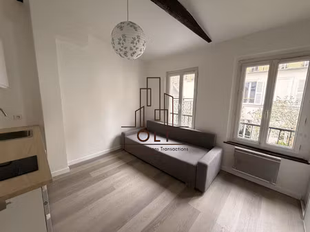 a louer - studio neuf 17m² - paris 17