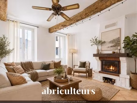 opportunité au cœur de callian – 3 pièces lumineux – cave voûtée de 40 m²