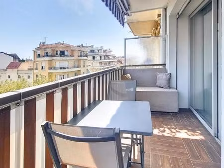 location etudiante - nice centre - 3 pieces meuble
