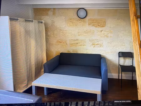 charmant studio meublé avec mezzanine quartier nansouty à bordeaux