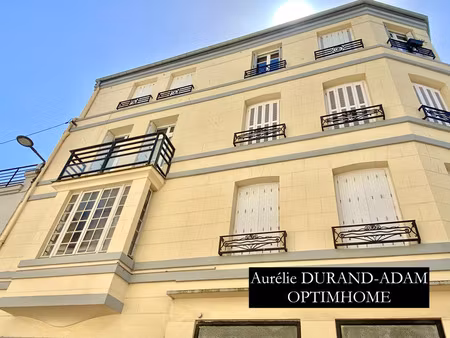 appartement à vendre 4 pièces trouville sur mer - charme de l'ancien à deux pas de la plag