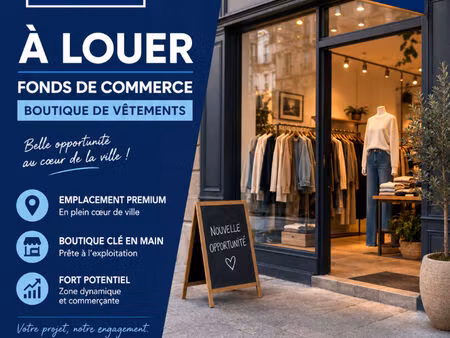 local commercial valenciennes 100 m2