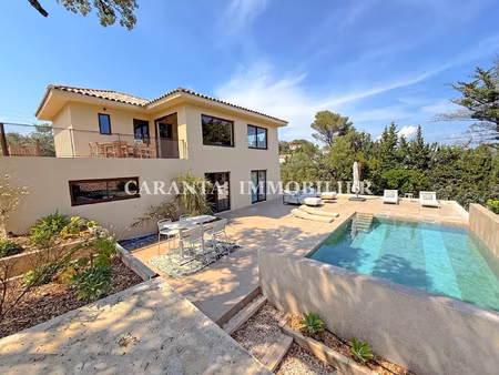 vente villa vue mer saint aygulf comtenporaine rénovée avec