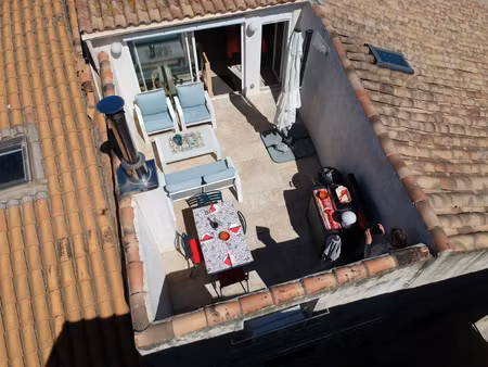 maison de village rénovée avec tropézienne à mireval 92 m2