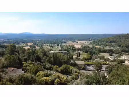 terrain callian avec vue panoramique