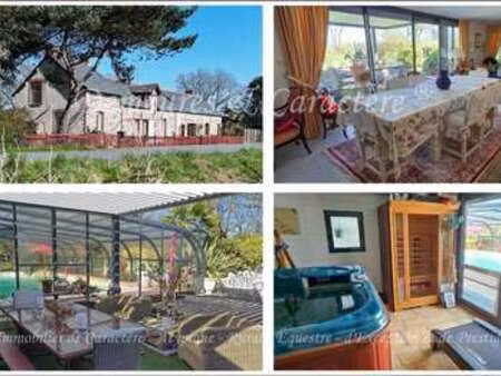 vente longère et corps de ferme piscine à châteaubriant (44110) : à vendre piscine / 260m²
