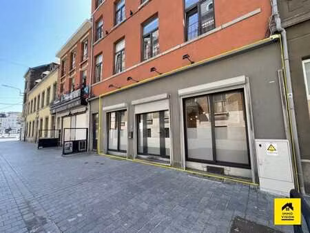 commerce a louer - rue turenne 8 - 6000 charleroi