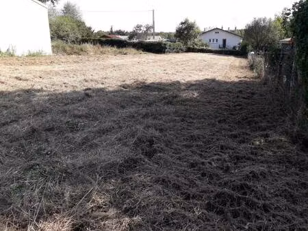 terrain constructible à vendre
