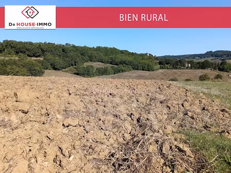 vente terrain 23780 m² à saint-hilaire-de-lusignan (47450)  27 000 €