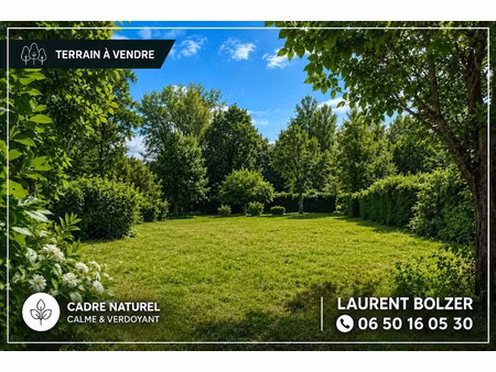 vente terrain 670 m² à haux (33550)  70 000 €