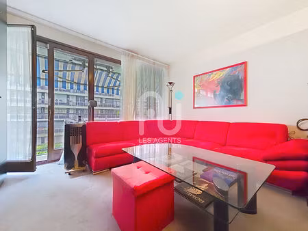 boulogne billancourt 2 pièces 46 m2 + balcon 7.4m2 + parking en suss