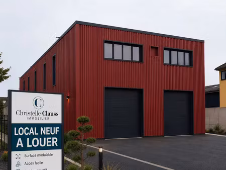 location commerce 295 m² à illkirch-graffenstaden (67400)