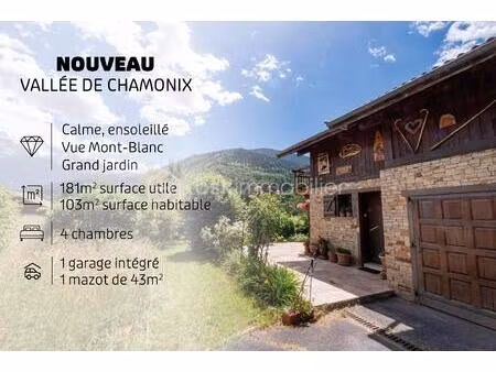 maison de 127 m² à servoz