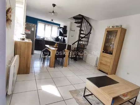maison de ville de 56 m² à courcelles-les-lens