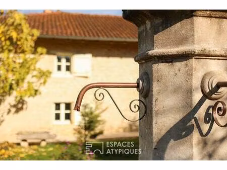 maison de charme et jardin paysager  une parenthèse au coeur du revermont