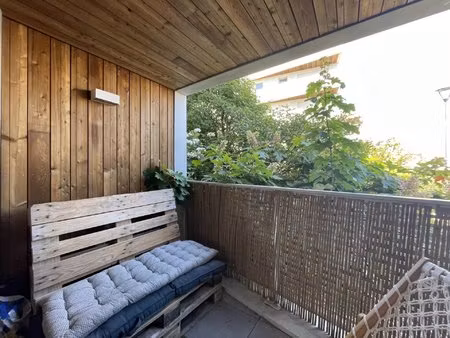 nantes sud - bord de sèvre - t2 - 43 m² avec terrasse