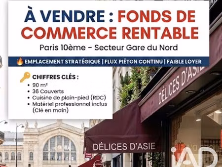 restaurant à paris (75010)