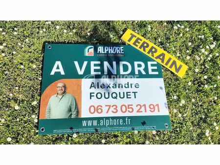 vente terrain 490 m² à chaumes-en-retz (44320)  82 500 €
