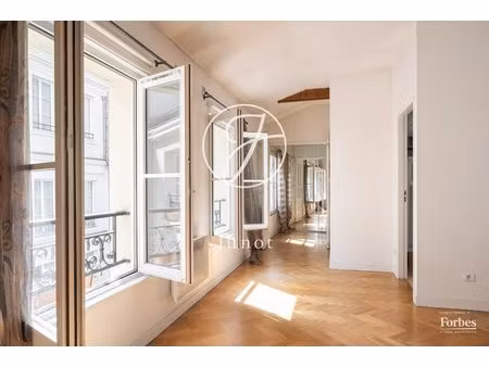 paris 3 - rue de montmorency - appartement - 3 pièces - 76 10m² carrez - 2 chambres - dern