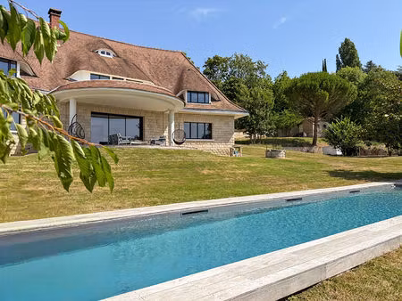 maison d'exception - evecquemont - vallee de la seine - 8 pièces