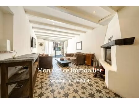 référence : 6963-bau - crots - maison village 88m²-cave