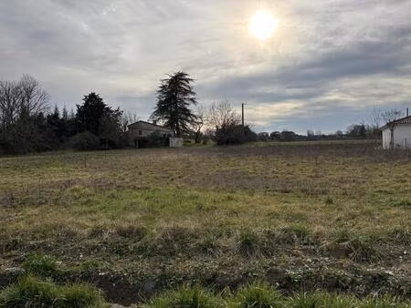 castelnau-montratier: terrain constructible 1233m²